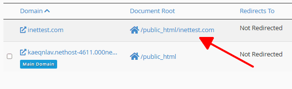 cách xóa trang web trên cpanel 2