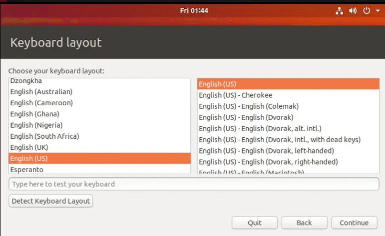 cài đặt ubuntu 2