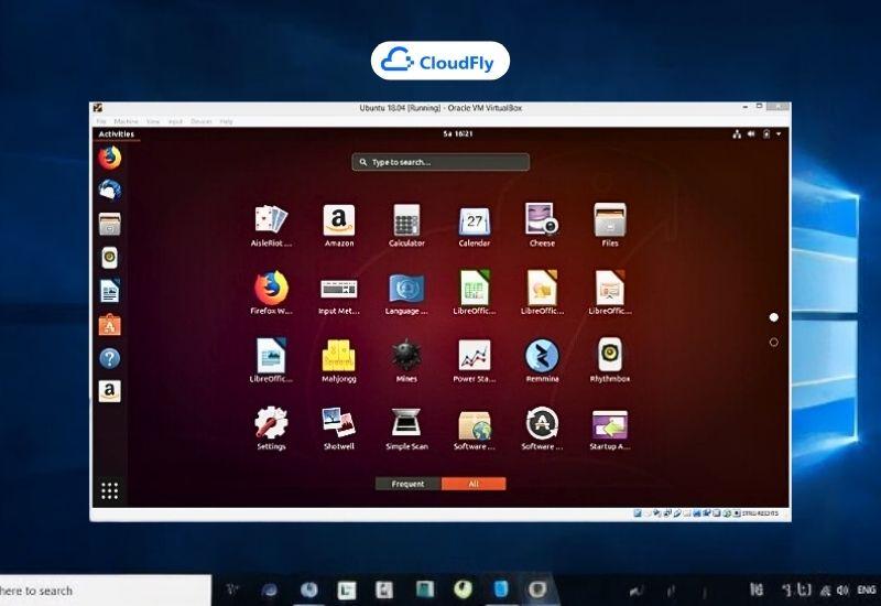 cài đặt ubuntu trên máy ảo