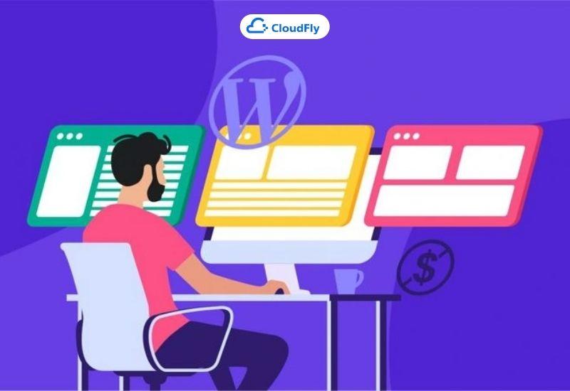 cài đặt wordpress để thiết kế web bằng wordpress