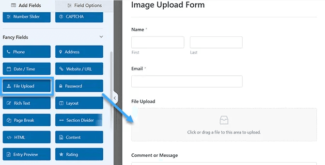 cho phép người dùng tải lên hình ảnh trong wordpress 2