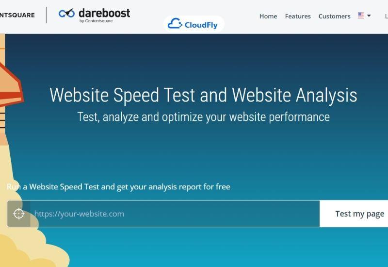 công cụ kiểm tra tốc độ hosting dareboost