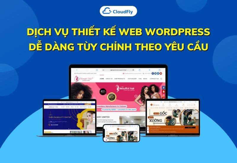 dịch vụ thiết kế web wordpress