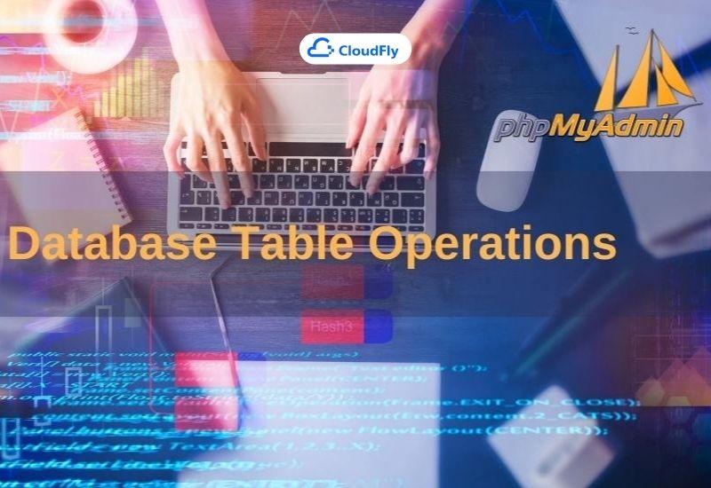 database table operations