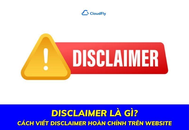 disclaimer là gì