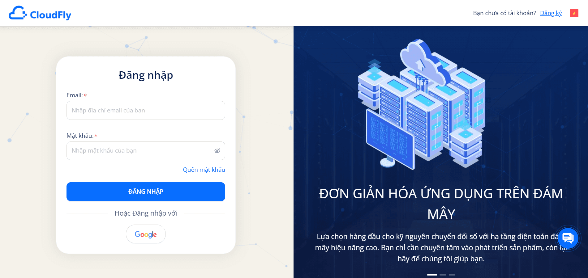 dùng thử cloud server