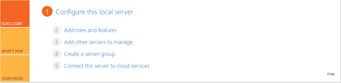 Add roles and features cho máy chủ của bạn