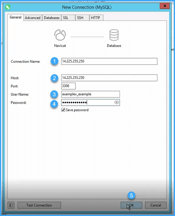 hướng dẫn bật remote database trên cpanel 5