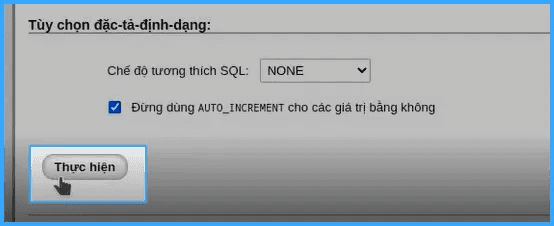 hướng dẫn các bước import database trên hosting cpanel 9