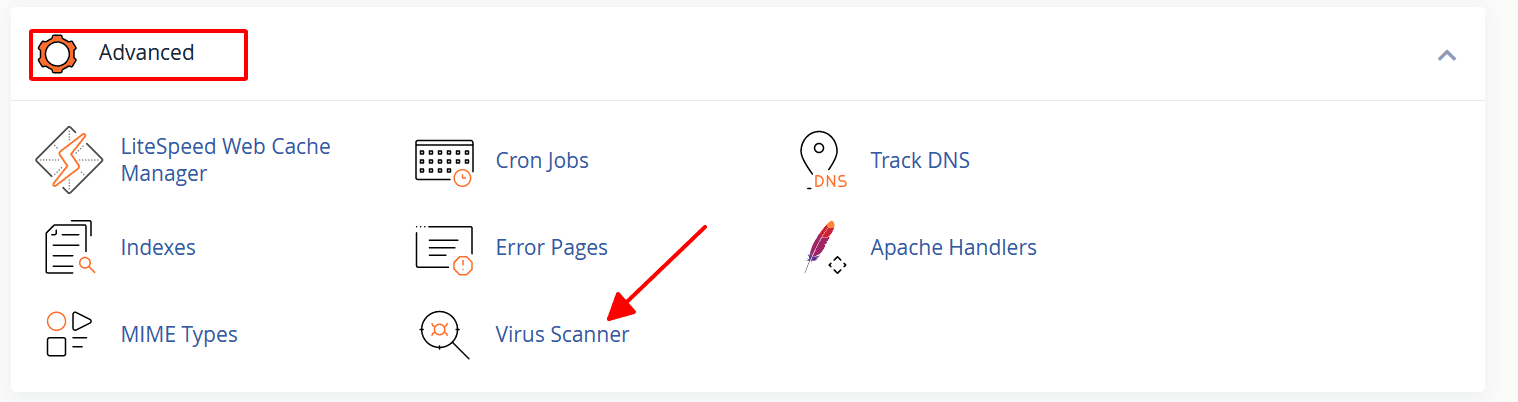 hướng dẫn các cách quét virus trên hosting cpanel 2