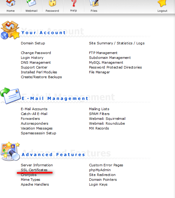 hướng dẫn cách cài đặt ssl trên directadmin 1