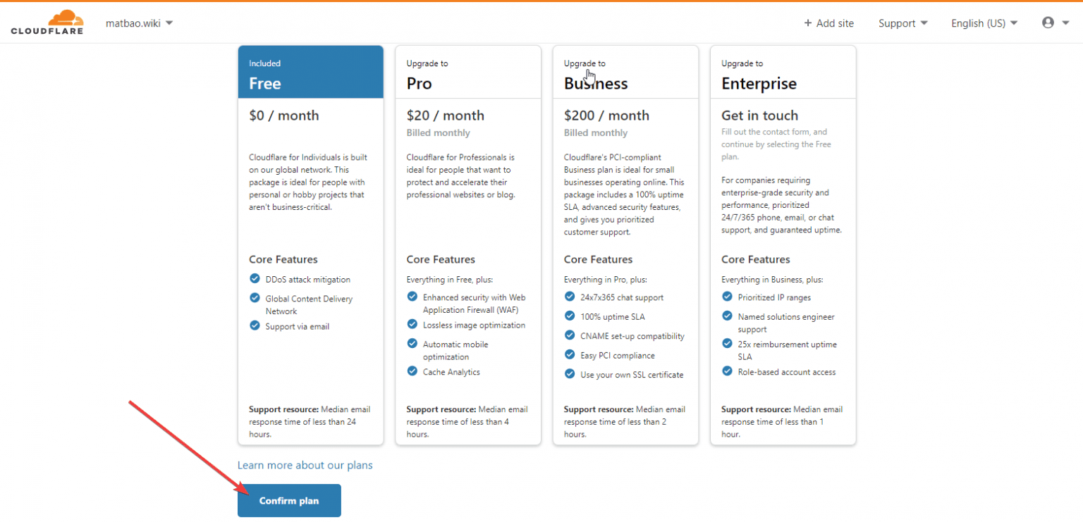 hướng dẫn cách cấu hình cloudflare domain