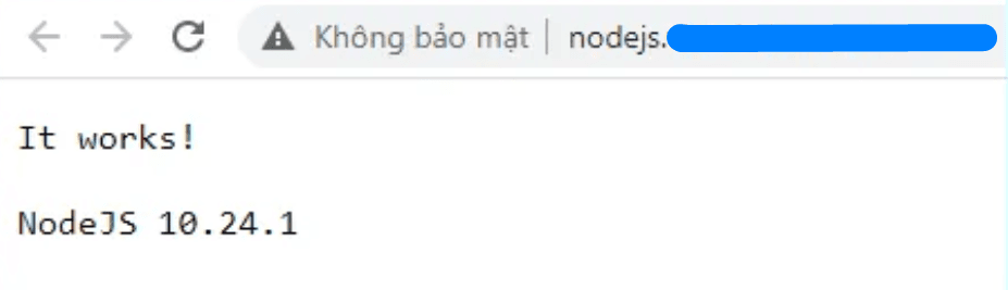 hướng dẫn cách chạy nodejs trên hosting nhanh chóng 8