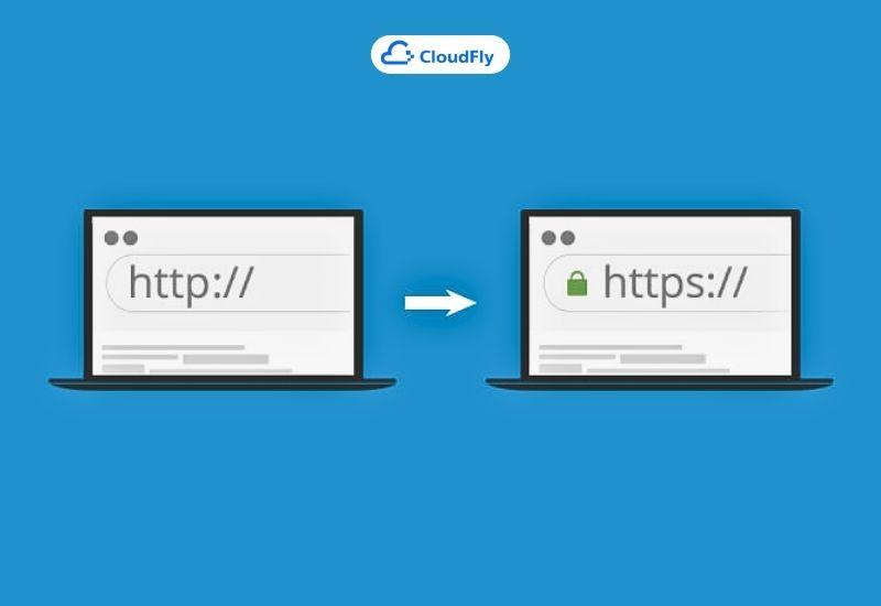 hướng dẫn cách redirect domain từ http sang https