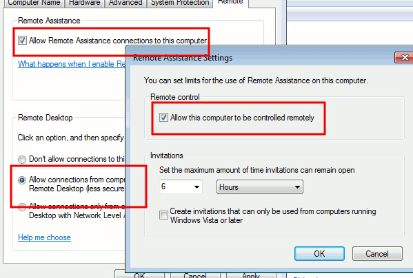 hướng dẫn cách remote desktop trong windows 7 6