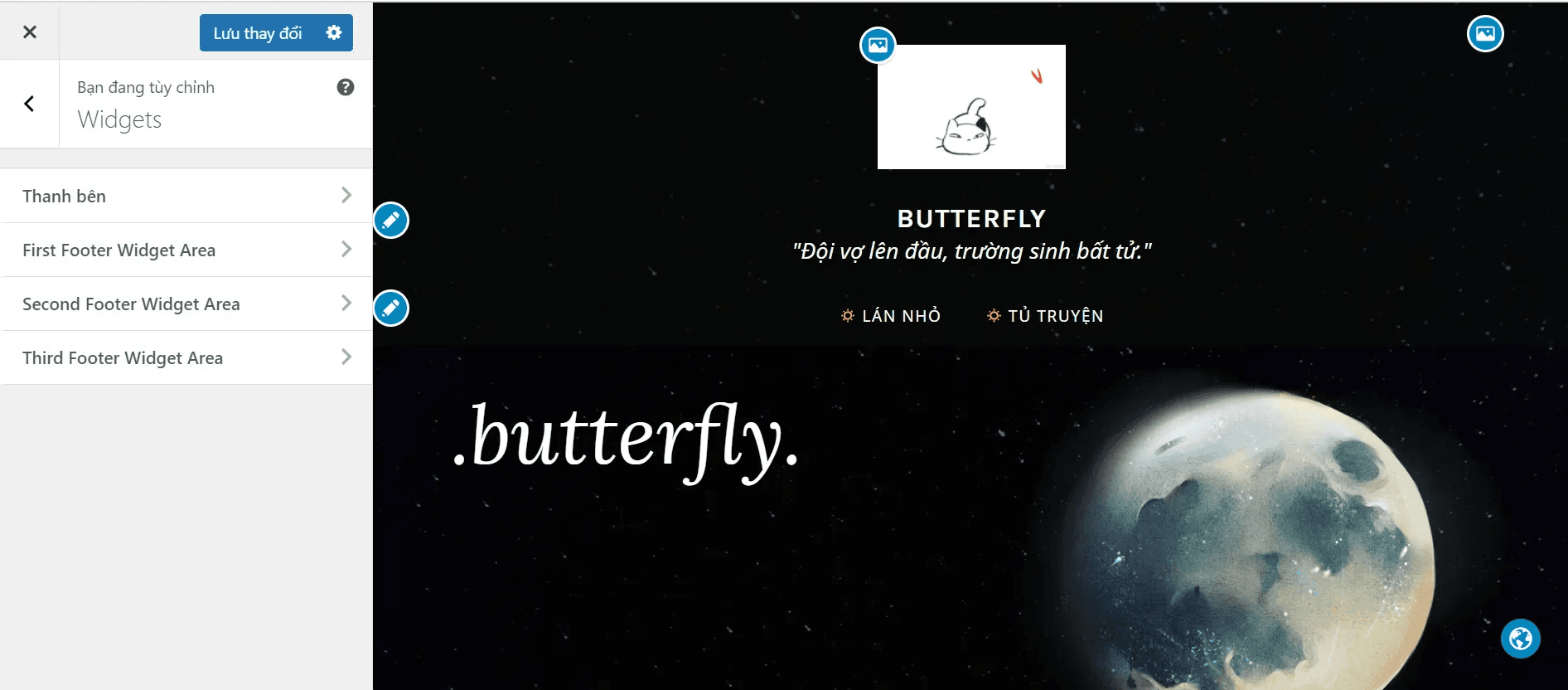 hướng dẫn cách tạo nút back to top cho wordpress 1