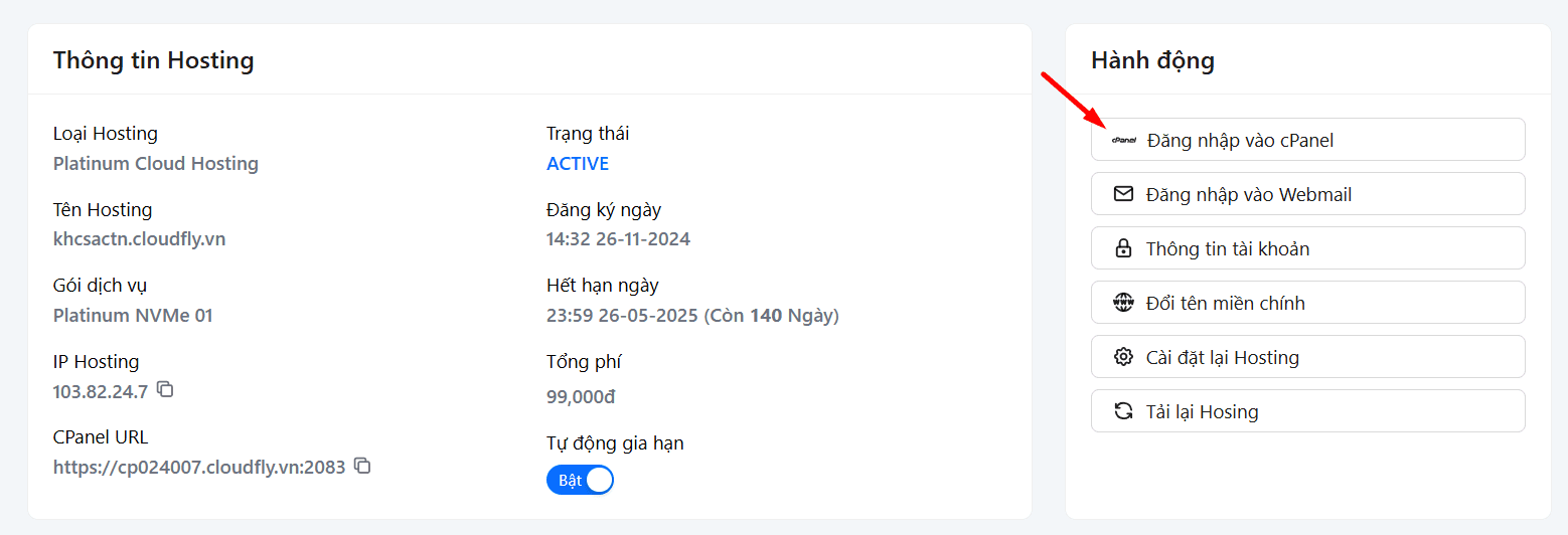 hướng dẫn cách tắt error log trên hosting cpanel 1