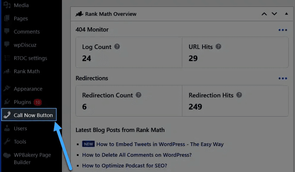 hướng dẫn cách thêm nút hotline với plugin trong wordpress 2