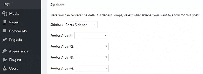 hướng dẫn cách thêm sidebar cho wordpress 4
