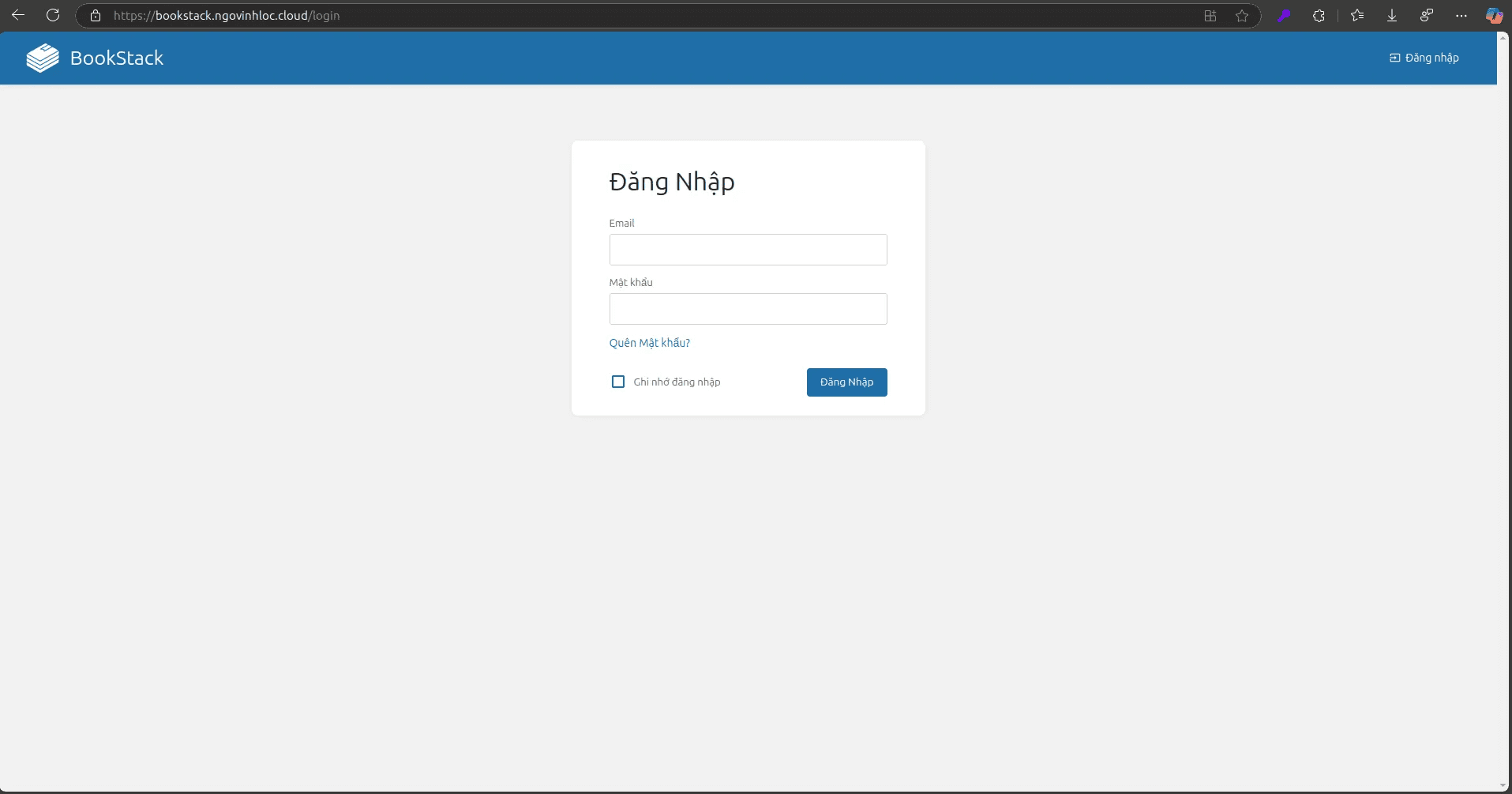 hướng dẫn cài đặt bookstack trên cpanel 16