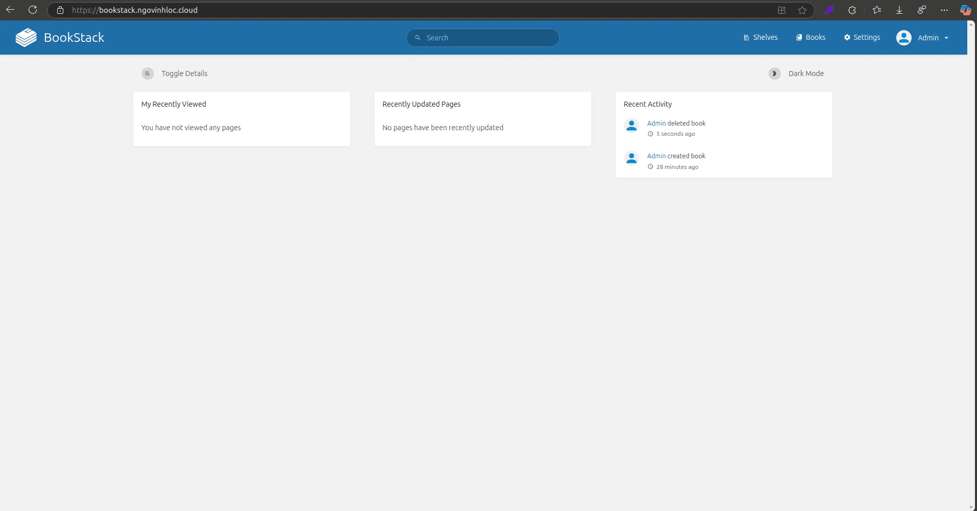 hướng dẫn cài đặt bookstack trên cpanel 17