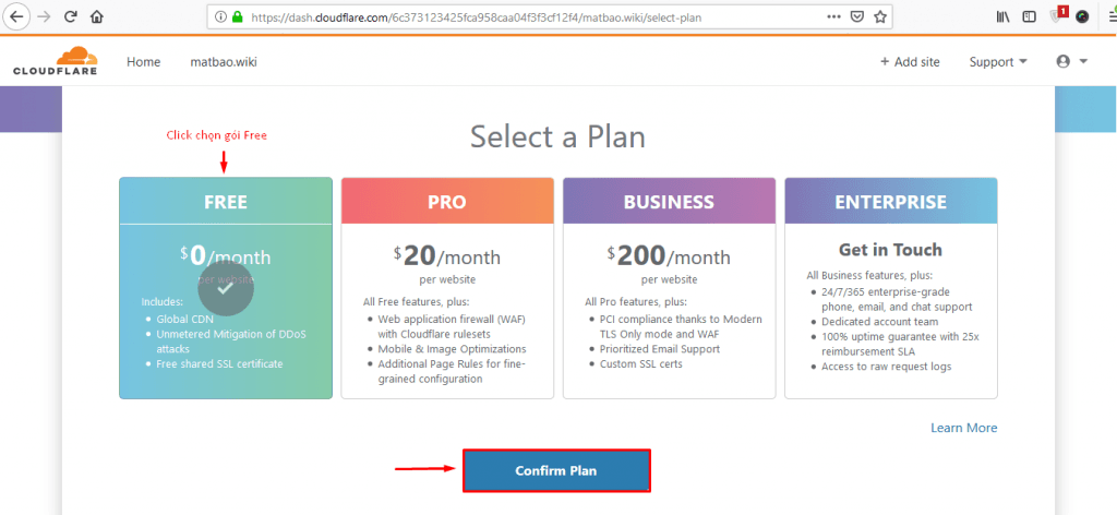 hướng dẫn cài đặt cloudflare chống ddos