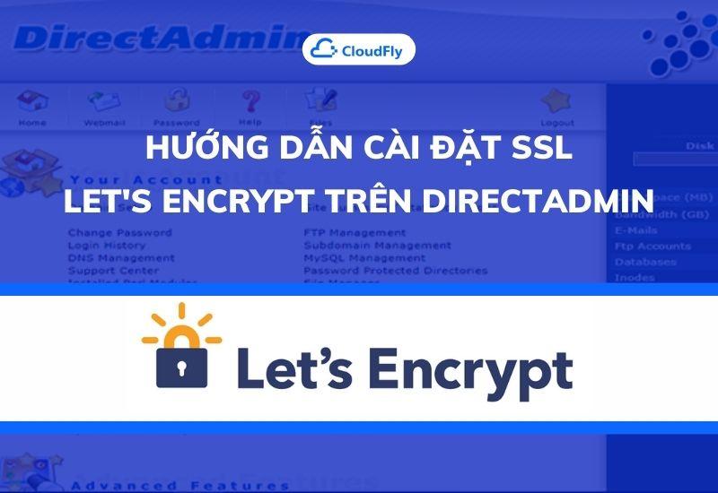 hướng dẫn cài đặt ssl let's encrypt trên directadmin