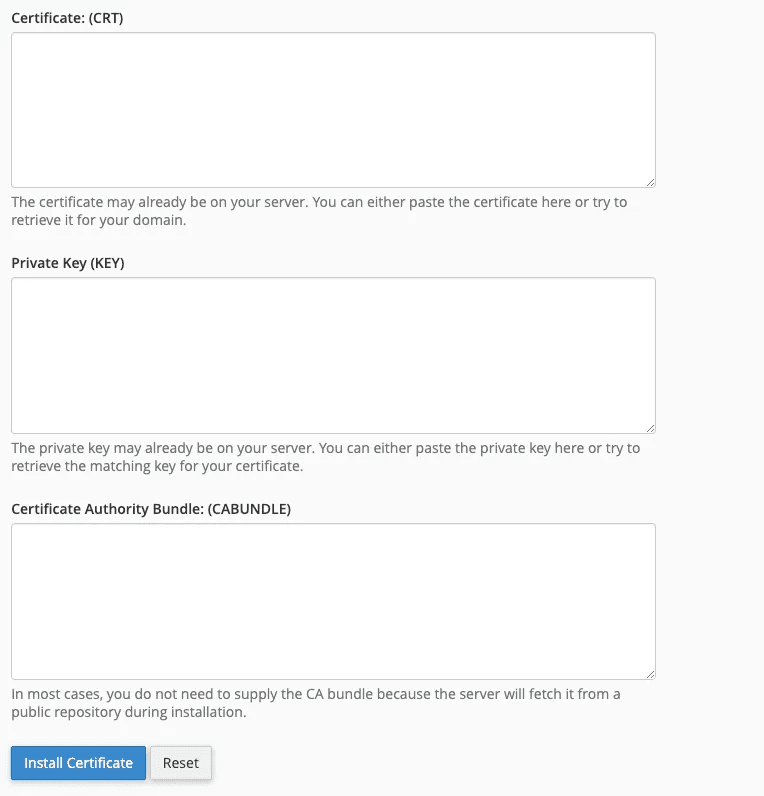 hướng dẫn cài đặt ssl trên hosting cpanel 7