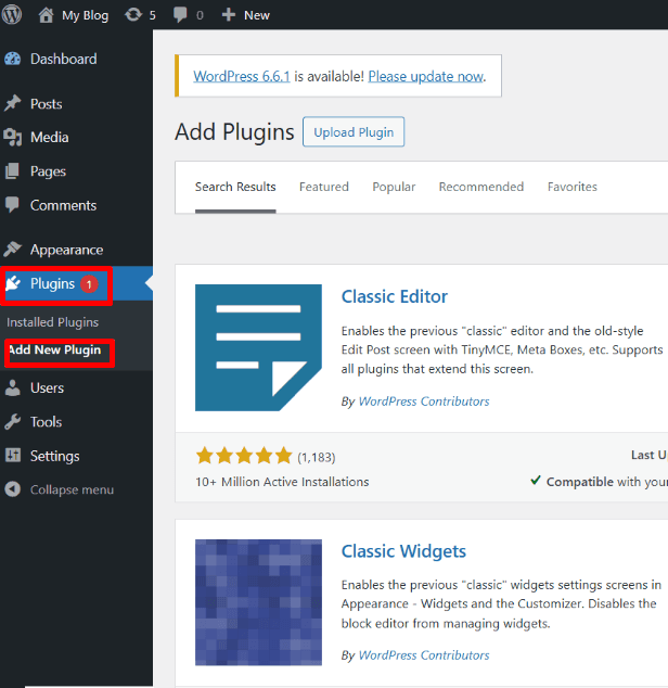 hướng dẫn chỉnh trình soạn thảo văn bản wordpress về bản cũ 2
