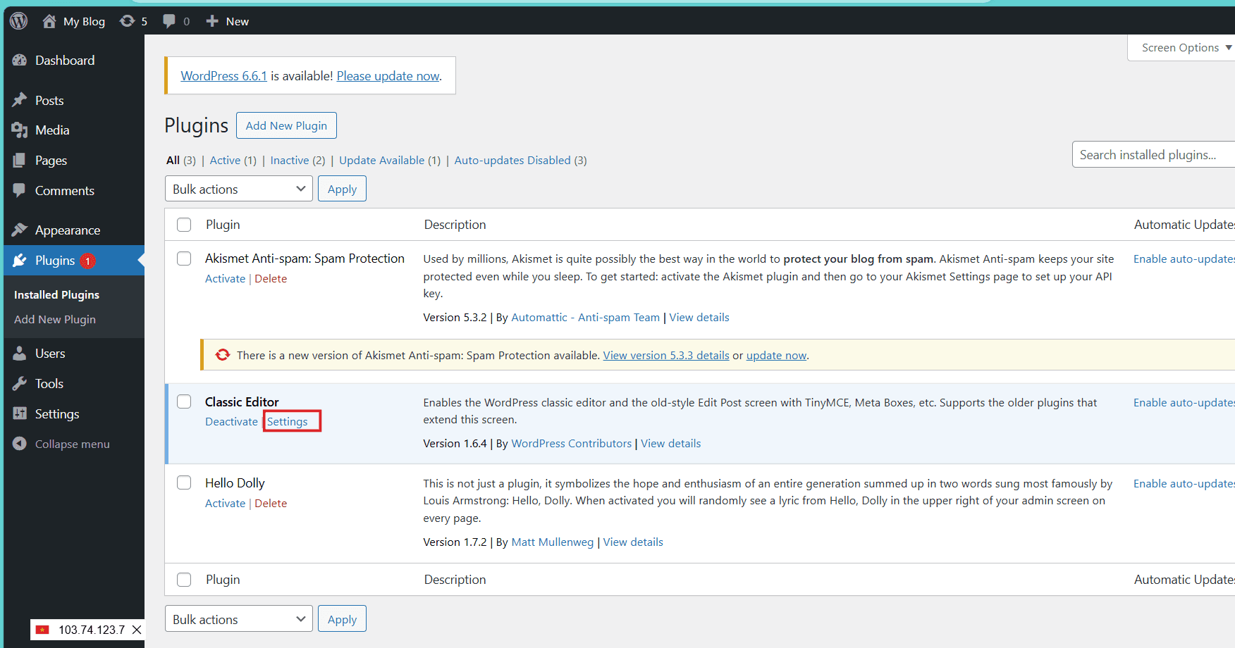 hướng dẫn chỉnh trình soạn thảo văn bản wordpress về bản cũ 5