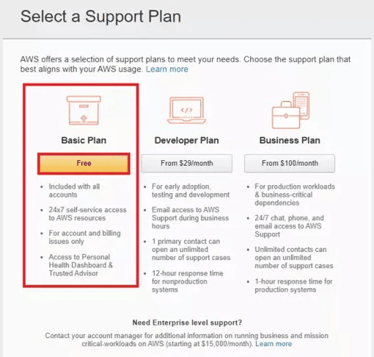 hướng dẫn đăng ký tài khoản amazon vps hosting 6