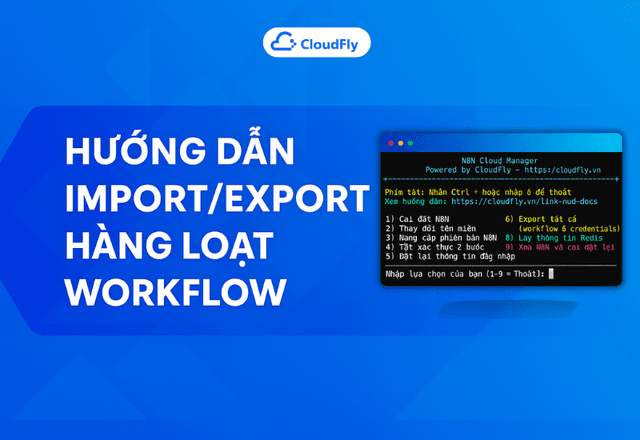 Hướng Dẫn Export Hàng Loạt Workflow Trên n8n Panel