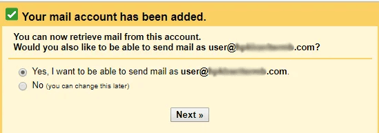 hướng dẫn gửi nhận email theo tên miền trên gmail 5