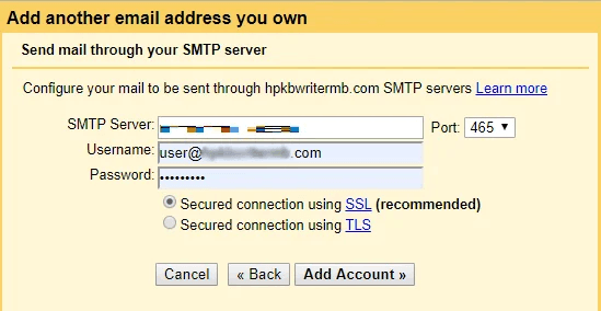 hướng dẫn gửi nhận email theo tên miền trên gmail 6