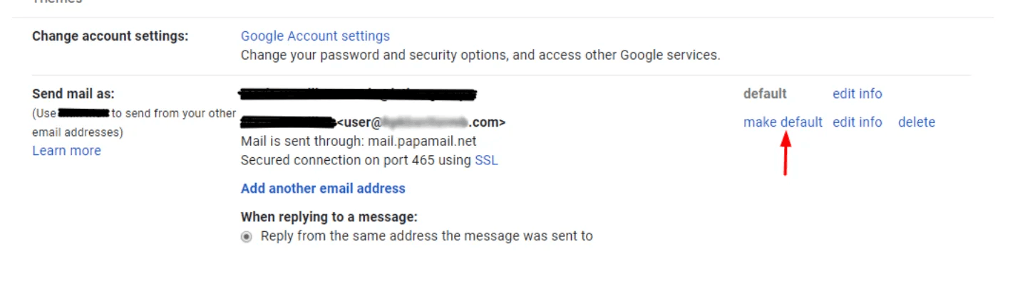 hướng dẫn gửi nhận email theo tên miền trên gmail 8