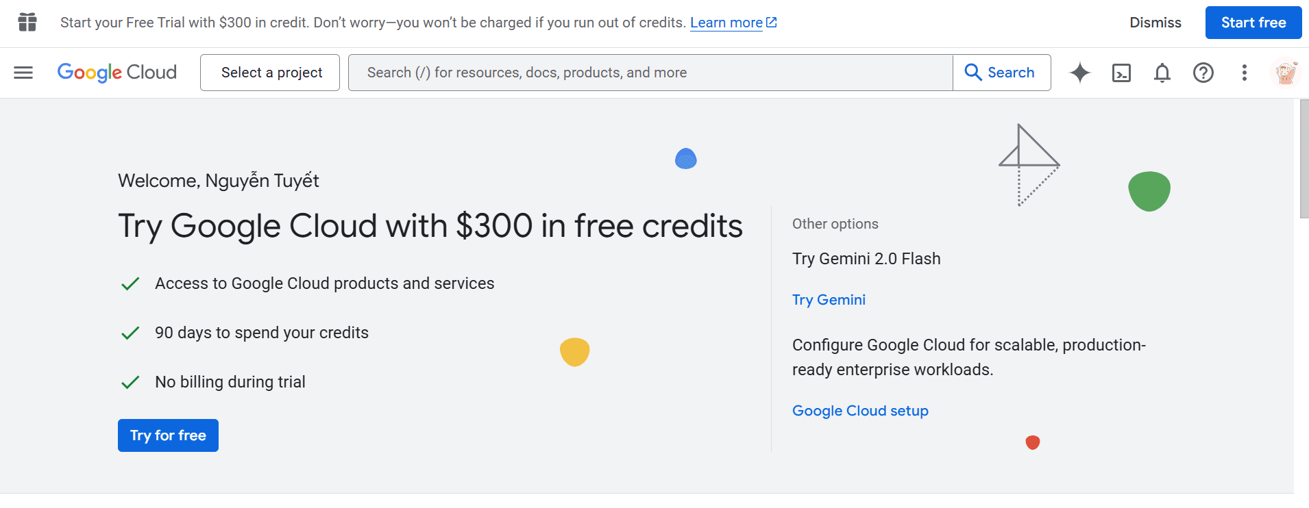 hướng dẫn kết nối n8n đến google cloud apis 1