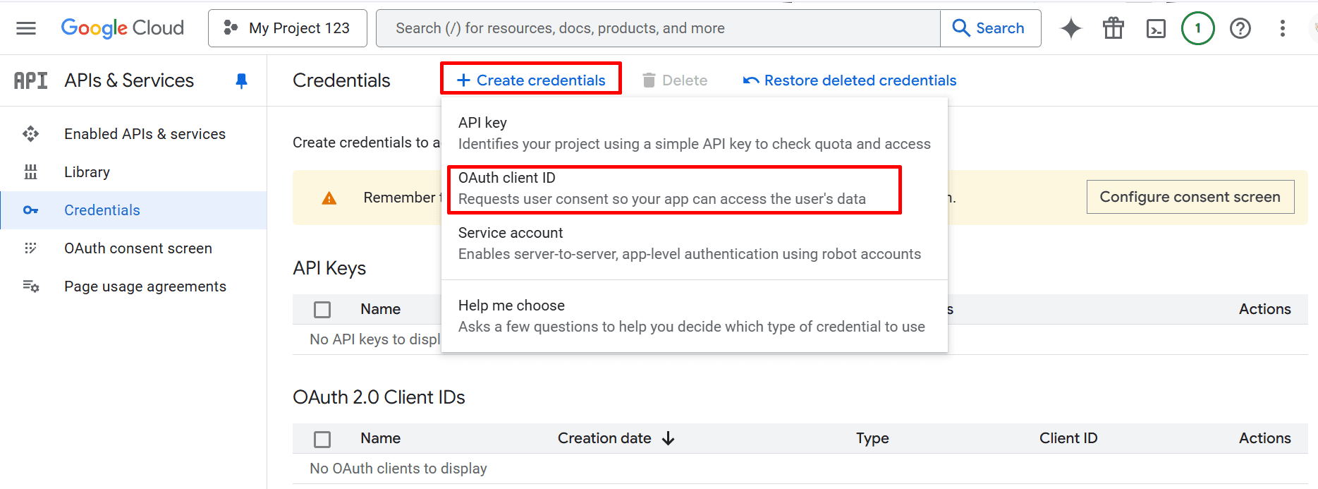 hướng dẫn kết nối n8n đến google cloud apis 16