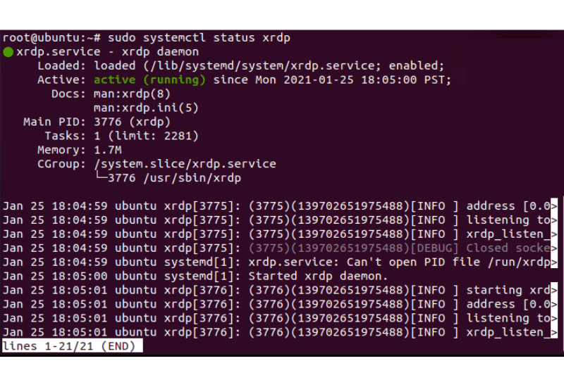 hướng dẫn kết nối remote desktop cho vps ubuntu 2