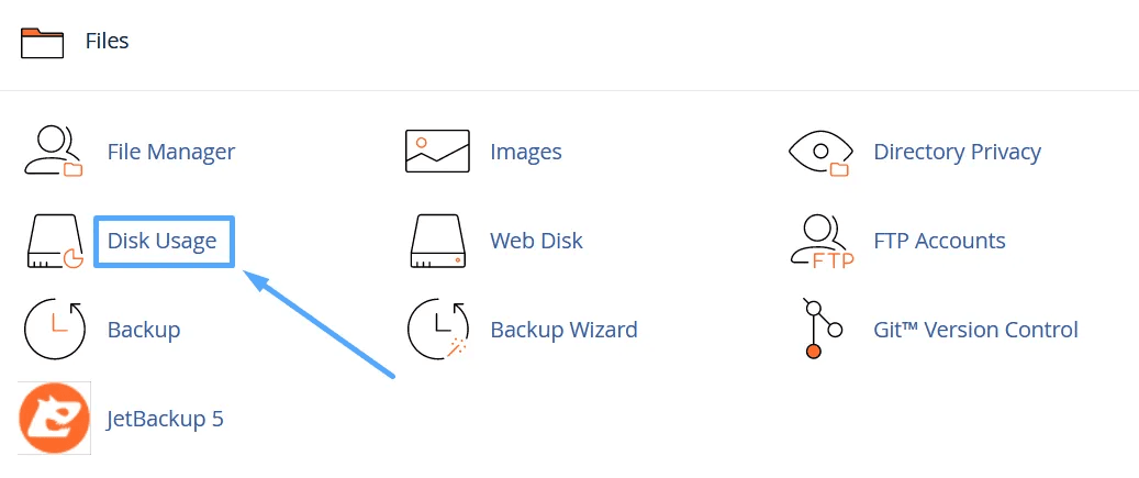 hướng dẫn kiểm tra disk usage và bandwidth trên cpanel 2
