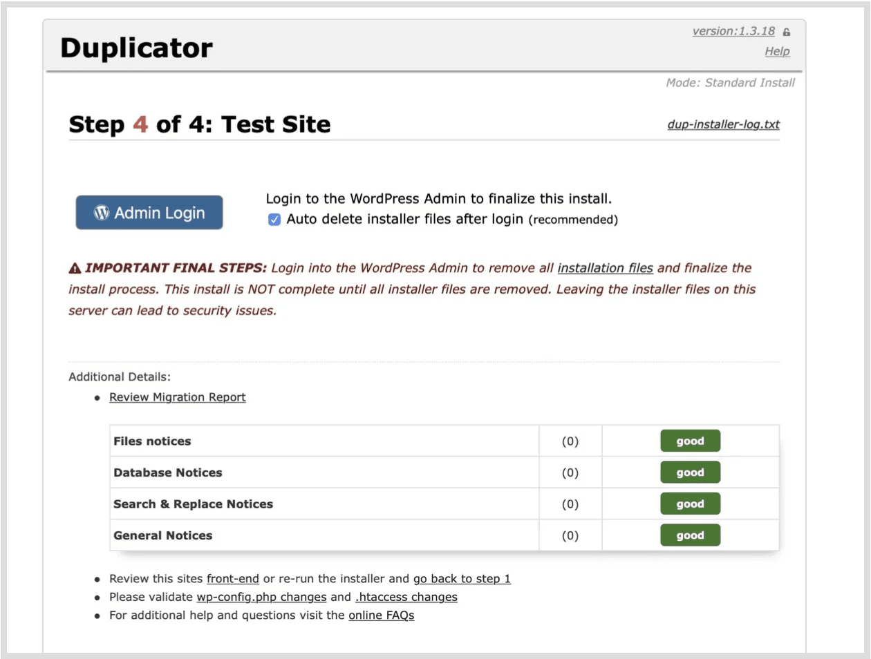 hướng dẫn sao chép website wordpress bằng plugin duplicator 12