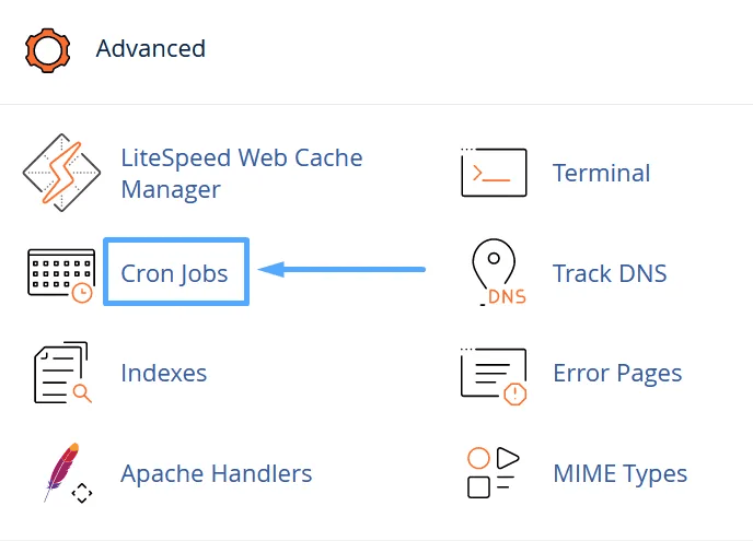 hướng dẫn sử dụng cron jobs trên cpanel 1