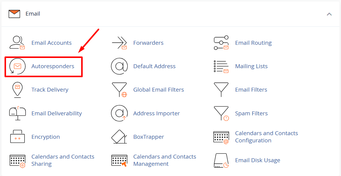 hướng dẫn sử dụng tính năng autoresponders trên cpanel 2
