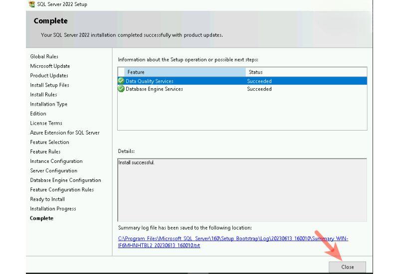 hướng dẫn tải và cài đặt sql server 2022 11