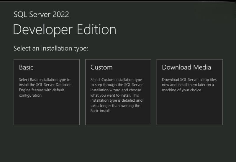 hướng dẫn tải và cài đặt sql server 2022 2