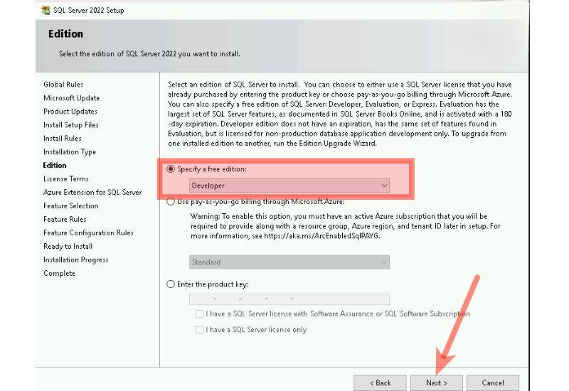 hướng dẫn tải và cài đặt sql server 2022 5