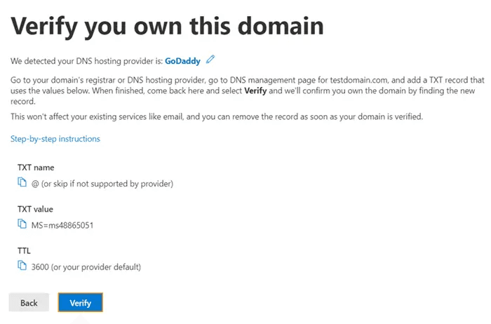 hướng dẫn tạo domain với microsoft 365 5