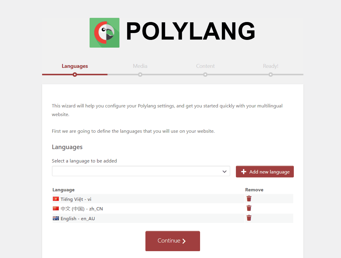 hướng dẫn tạo một website wordpress đa ngôn ngữ với polytang 5