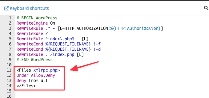 hướng dẫn tắt xmlrpc cho website wordpress 4