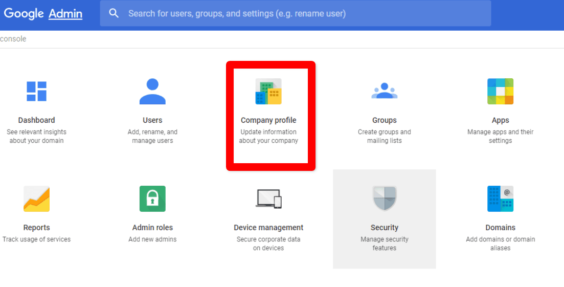 hướng dẫn thay đổi logo công ty trong google workspace 1