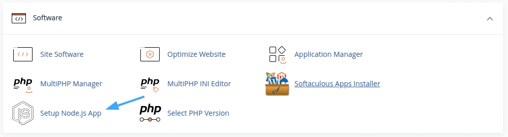 hướng dẫn triển khai source nodejsnextjs trên hosting cpanel 2